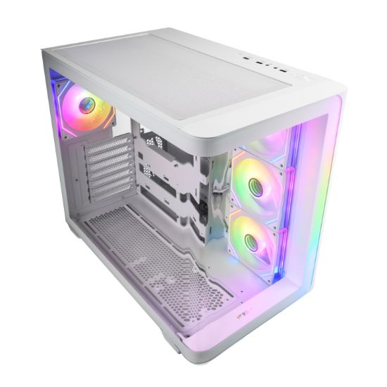 Picture of FSP M580 ARGB ATX Mid Tower Gaming Chassis - White