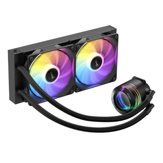 Picture of Antec VORTEX LUM 240 ARGB AIO CPU Liquid Cooler – Black