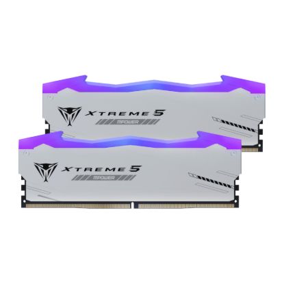 Picture of Patriot Viper Xtreme 5 RGB MPower 32GB 6000MHz DDR5 Desktop Gaming Memory Kit - Silver