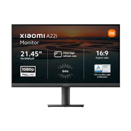 Picture of Xiaomi A22i 22" Full HD 1080p VA Monitor (75Hz, 6ms, and VESA Mount)