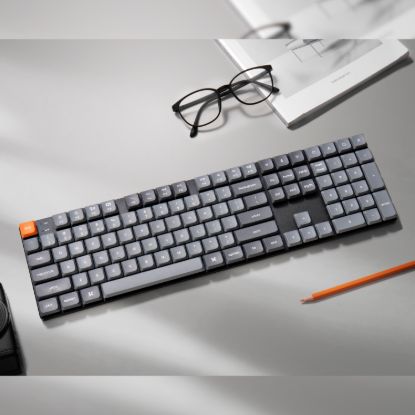 Picture of Keychron K5 Max QMK/VIA Full-sized Wireless Custom Mechanical Keyboard | BROWN Switches