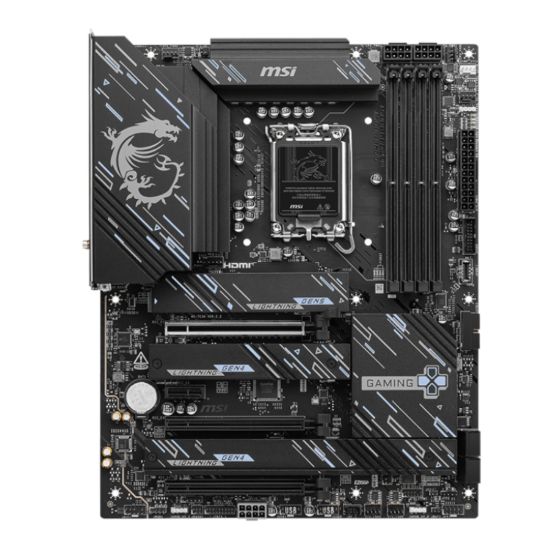 Picture of MSI Z890 GAMING PLUS WIFI DDR5 Intel LGA1851 ATX Gaming Motherboard