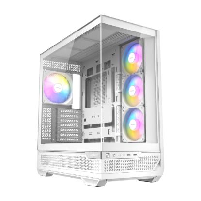 Picture of Antec C7 ARGB ATX Mid Tower Gaming Chassis – White