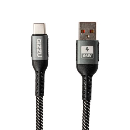 Picture of GIZZU 66W 480Mbps USB to Type-C 1m Cable