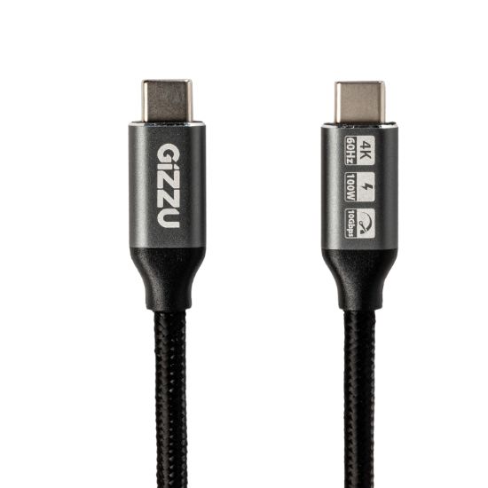 Picture of GIZZU 100W 10Gbps Type-C 2m Cable
