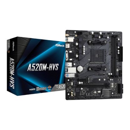 Picture of ASRock A520M-HVS AMD AM4 M-ATX Motherboard