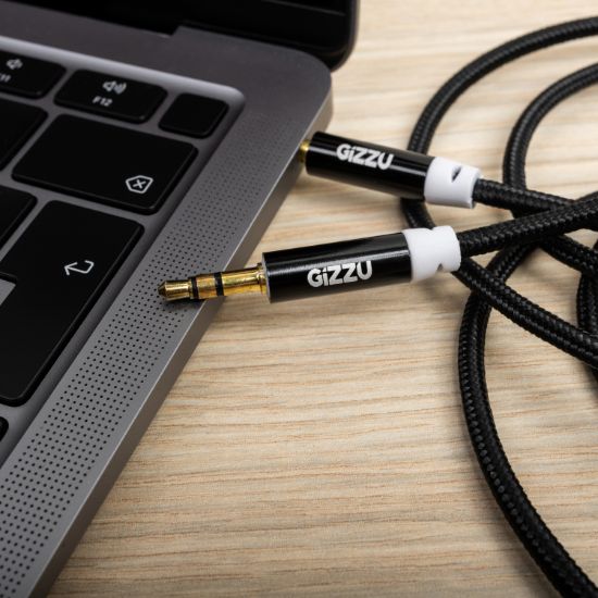 Picture of Gizzu 3.5mm AUX Cable 2m - Black