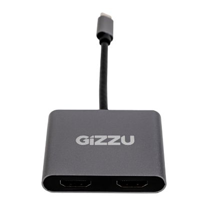 Picture of Gizzu 4-in-1 Type-C to Dual HDMI Hub
