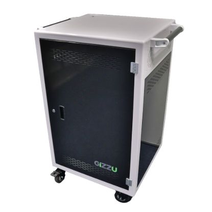 Picture of Gizzu 36 Bay Type-C Storage Charging Trolley for 15.6" Laptops