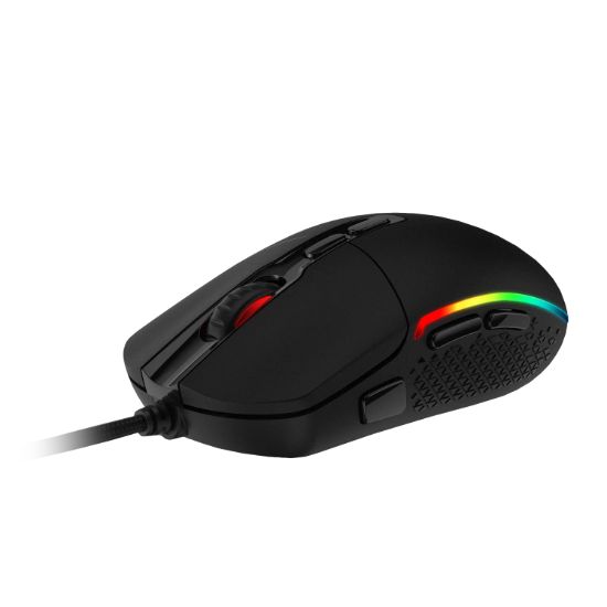 Picture of Redragon M719 INVADER RGB 10000 DPI Wired Optical Gaming Mouse - Black