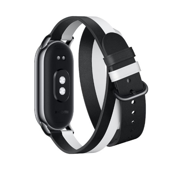 Picture of Xiaomi Smart Band 8 Double Wrap Strap - Black and white