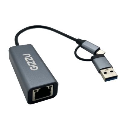 Picture of Gizzu High Speed Type-C/A to Gigabit Adapter Poly