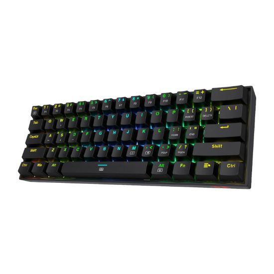 Picture of REDRAGON DRAGONBORN Wired Mechanical Keyboard RGB 67Key Design - Black
