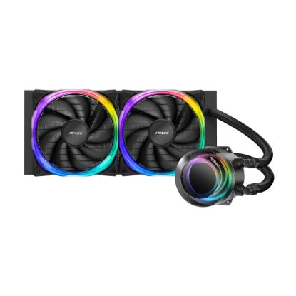 Picture of Antec Vortex 240 ARGB CPU Liquid Cooler Black