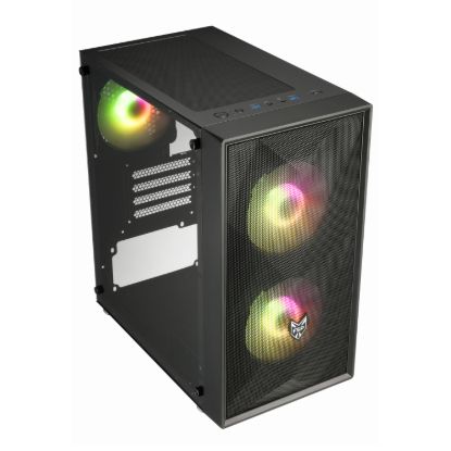 Picture of FSP CST130A Micro-ATX Gaming Chassis - Black