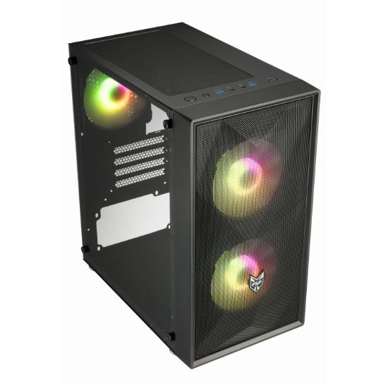 Picture of FSP CST130A Micro-ATX Gaming Chassis - Black