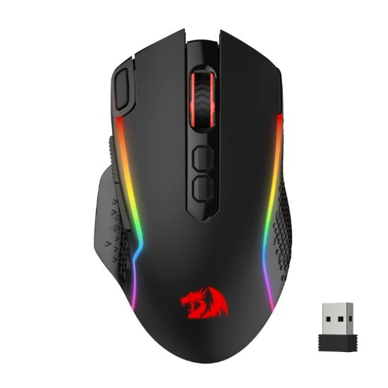Picture of REDRAGON Taipan Pro 10000DPI RGB Wireless Gaming Mouse - Black