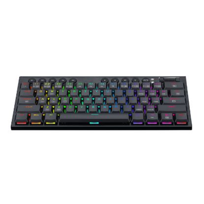 Picture of REDRAGON Horus Mini 61Key Red Switch RGB Low Profile Gaming Mechanical Keyboard - Black
