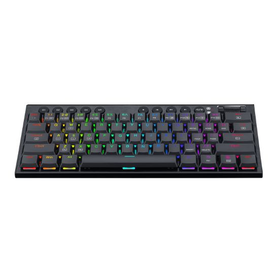 Picture of REDRAGON Horus Mini 61Key Red Switch RGB Low Profile Gaming Mechanical Keyboard - Black