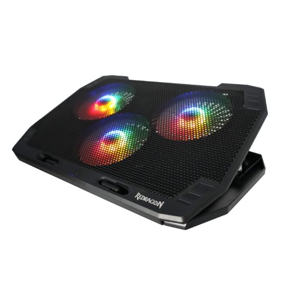 Picture of REDRAGON Dual USB 3 Fan RGB Gaming Notebook Stand