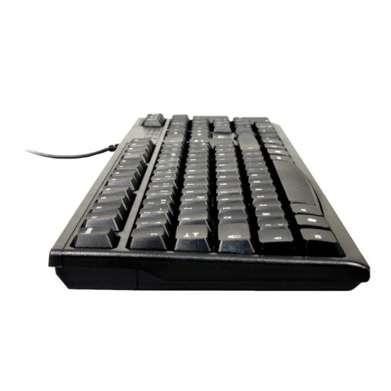 Picture of Port Connect Office Budget Wired Keyboard-Black