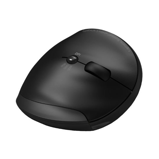 Picture of Port Connect Wireless Rechargeable Ergonoc Mouse Bluetooth- Black