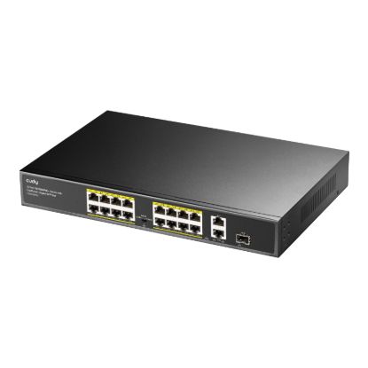 Picture of Cudy 16-Port Unmanaged PoE+ Switch - Rack Mount