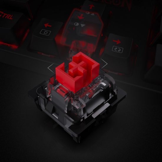 Picture of REDRAGON SURARA MECHANICAL RGB Gaming Keyboard - Black