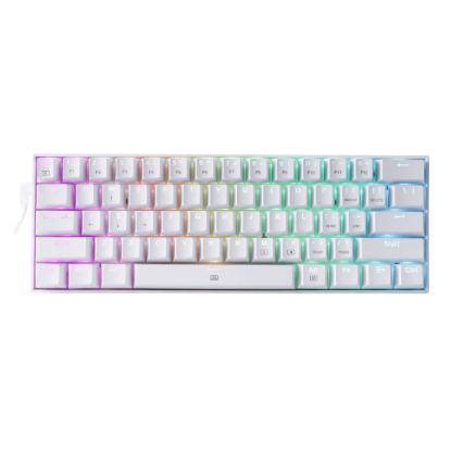 Picture of REDRAGON DRAGONBORN Wired Mechanical Keyboard RGB67Key Design - White