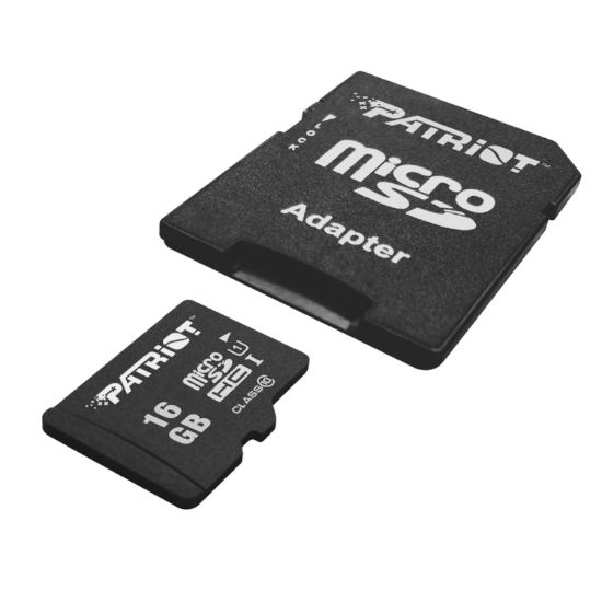 Picture of Patriot LX Series 16GB UHS-I MicroSD Memory Card