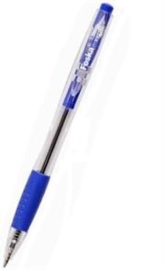 Picture of Foska Retractable Blue Ballpen 1.0mm