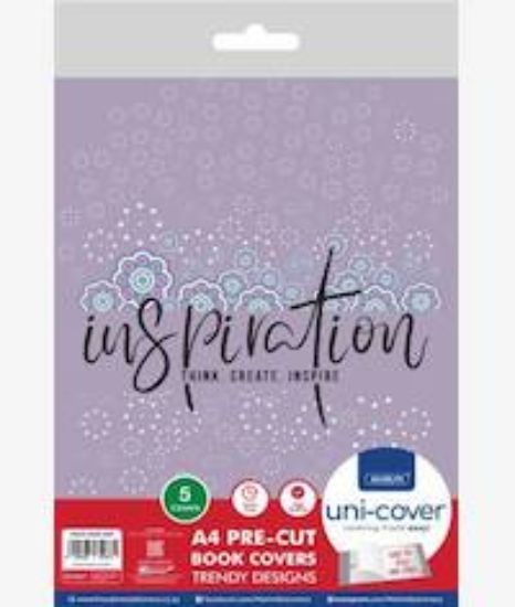 Picture of Marlin A4 Inspiration PreCut 5 Pack Book Cover