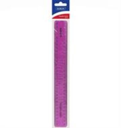 Picture of Marlin Flexible 30cm Ruler Pink