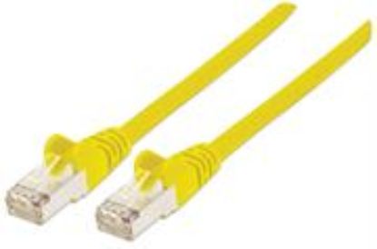 Picture of Intellinet Yellow CAT6 S-FTP 0.5m Patch Cable