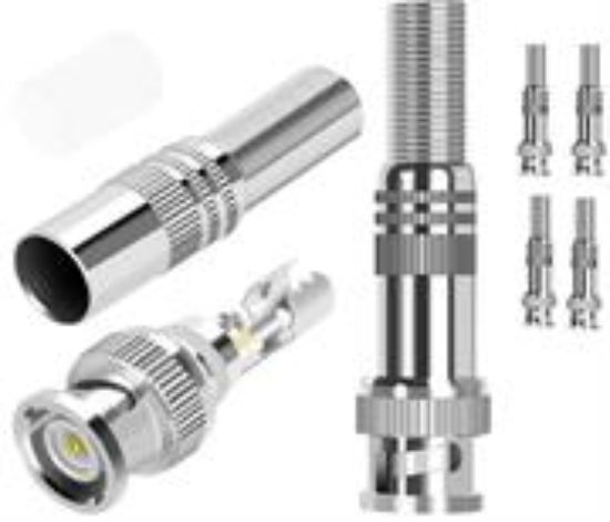 Picture of Securnix RG59 4 Pack Screw Spring BNC Connectors