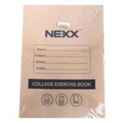 Picture of Nexx A4 College Exercise Book Unruled book 72 pages