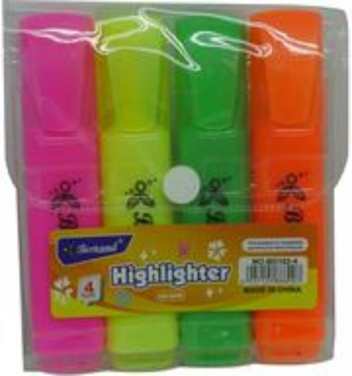 Picture of Brainware Bertand Pastel Highlighters Pack of 4