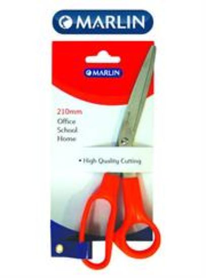 Picture of Marlin Large Orange handle 210mm Scissors