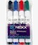 Picture of NEXX 4 Pack Assorted Medium Whiteboard Markers