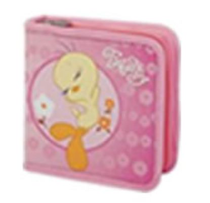 Picture of Tweety 40 CD Wallet Colour PINK Retail Box