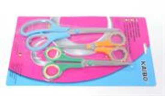 Picture of Casey3 pc Multicolor Household Scissor Pack