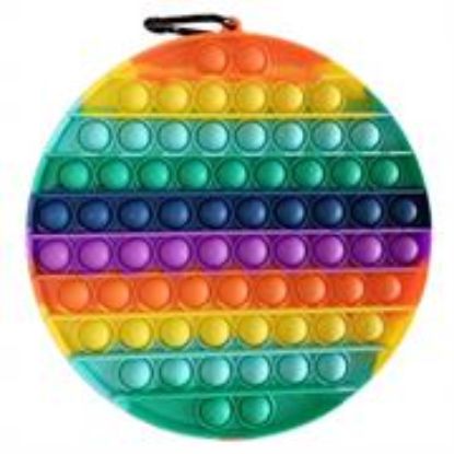 Picture of Sceedo Pop It Bubble Circle Fidget – Rainbow No Packaging