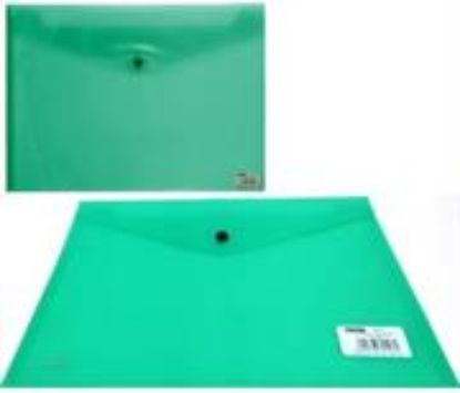 Picture of Marlin A4 Green Carry Folder with Stud