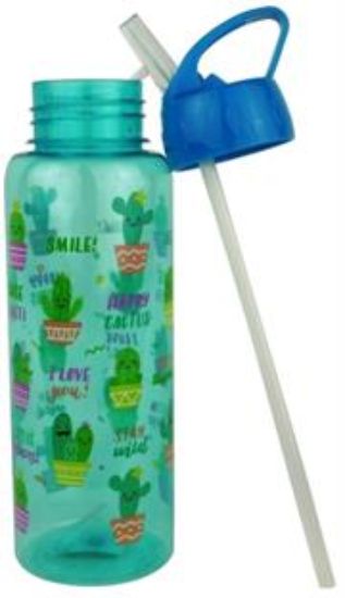 Picture of Casey FlipTop 1 Litre Plastic Water Bottle Blue