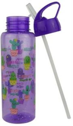 Picture of Casey FlipTop 1 Litre Plastic Water Bottle Purple