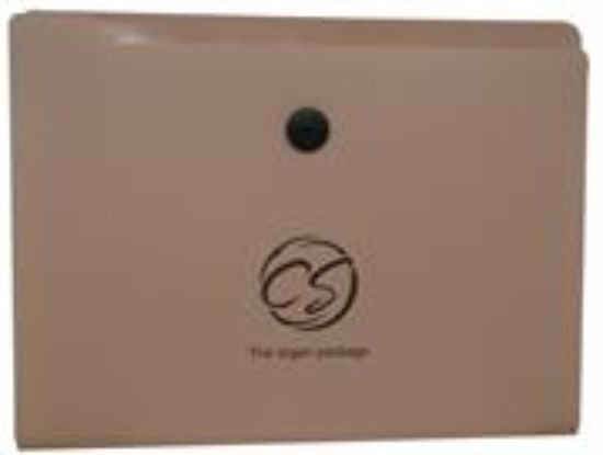 Picture of Brainware 8 Compartment Expanding File Organiser Pink