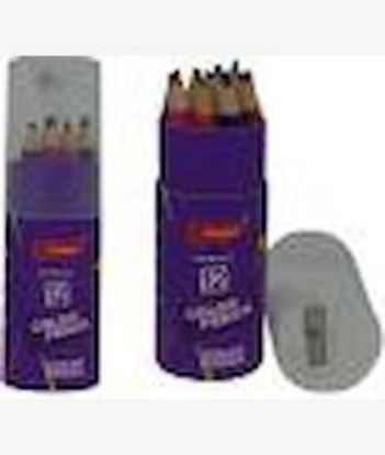 Picture of Brainware Bertand 12 Short Colour Pencils With Sharpener