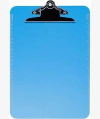 Picture of Artwell A4 Clear Transparent Paper Clipboard