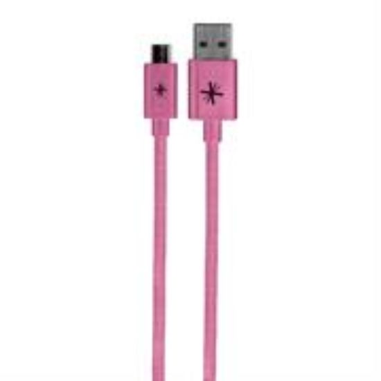 Picture of Whizzy Pink Extra Long Micro USB Charge And Data Sync Cable