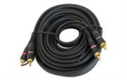 Picture of Geeko 2x Black RCA Male to Male Audio Cable